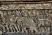 Candi Panataran - Main Temple. Krishnayana reliefs.